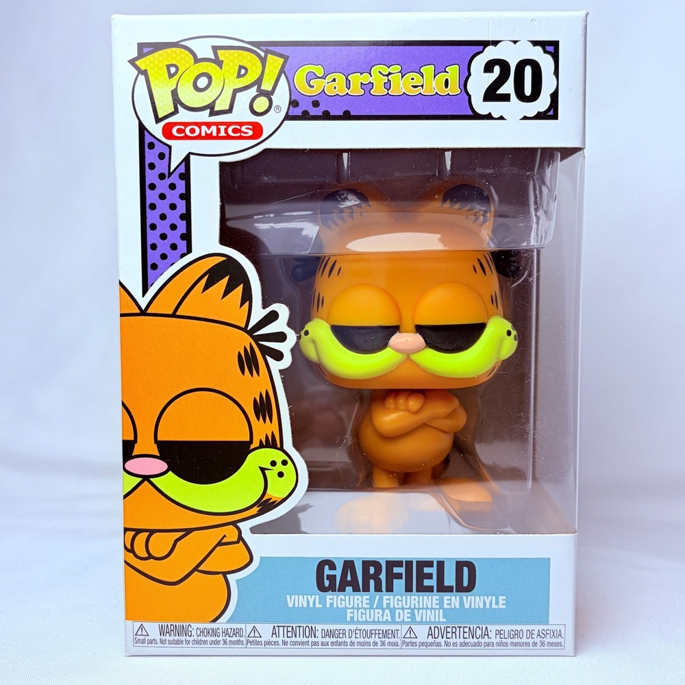 Funko Pop 20 Garfield Orange Comics Vinyl Figure Jim‎ Davis